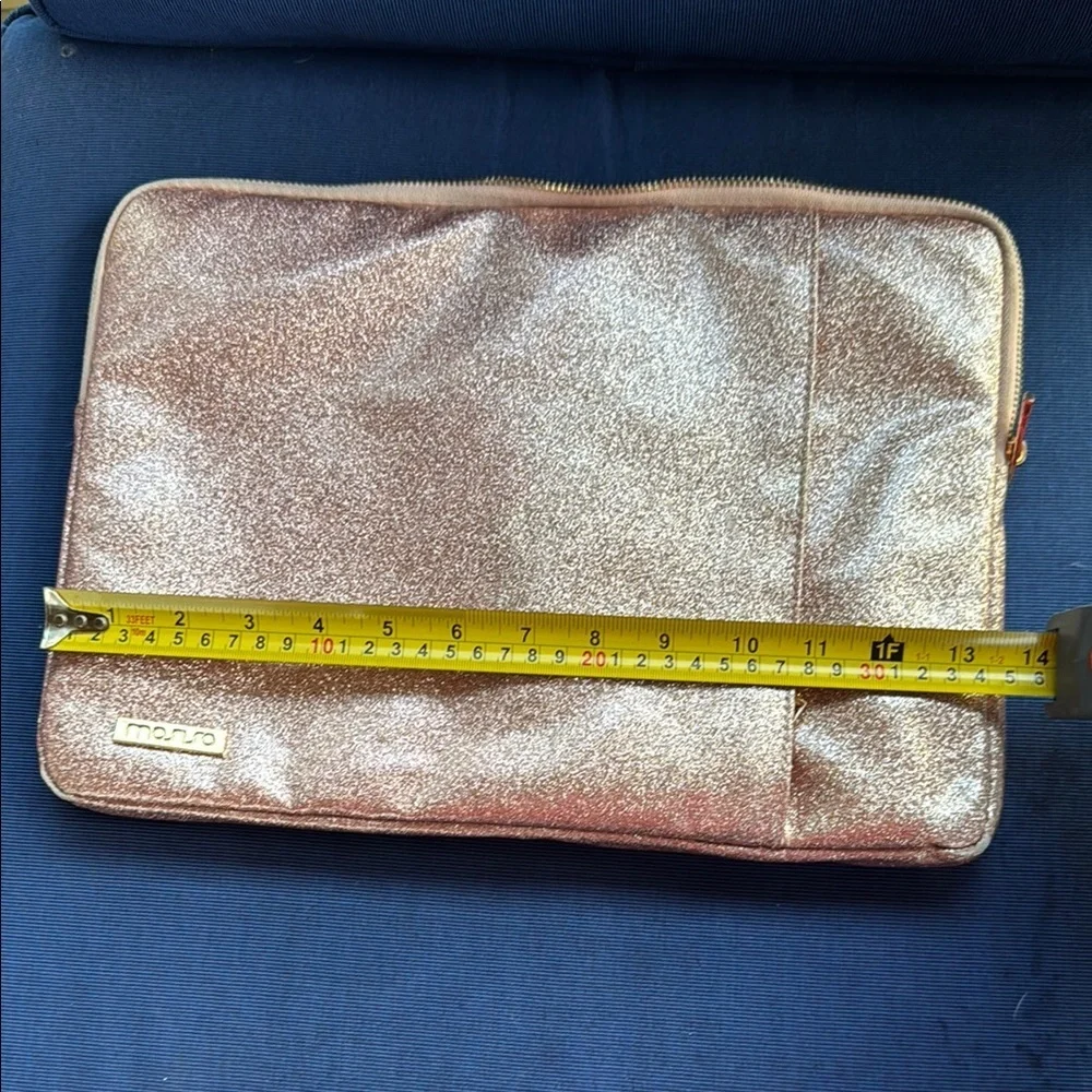 Pink Glitter Tablet Sleeve with Padded Protection